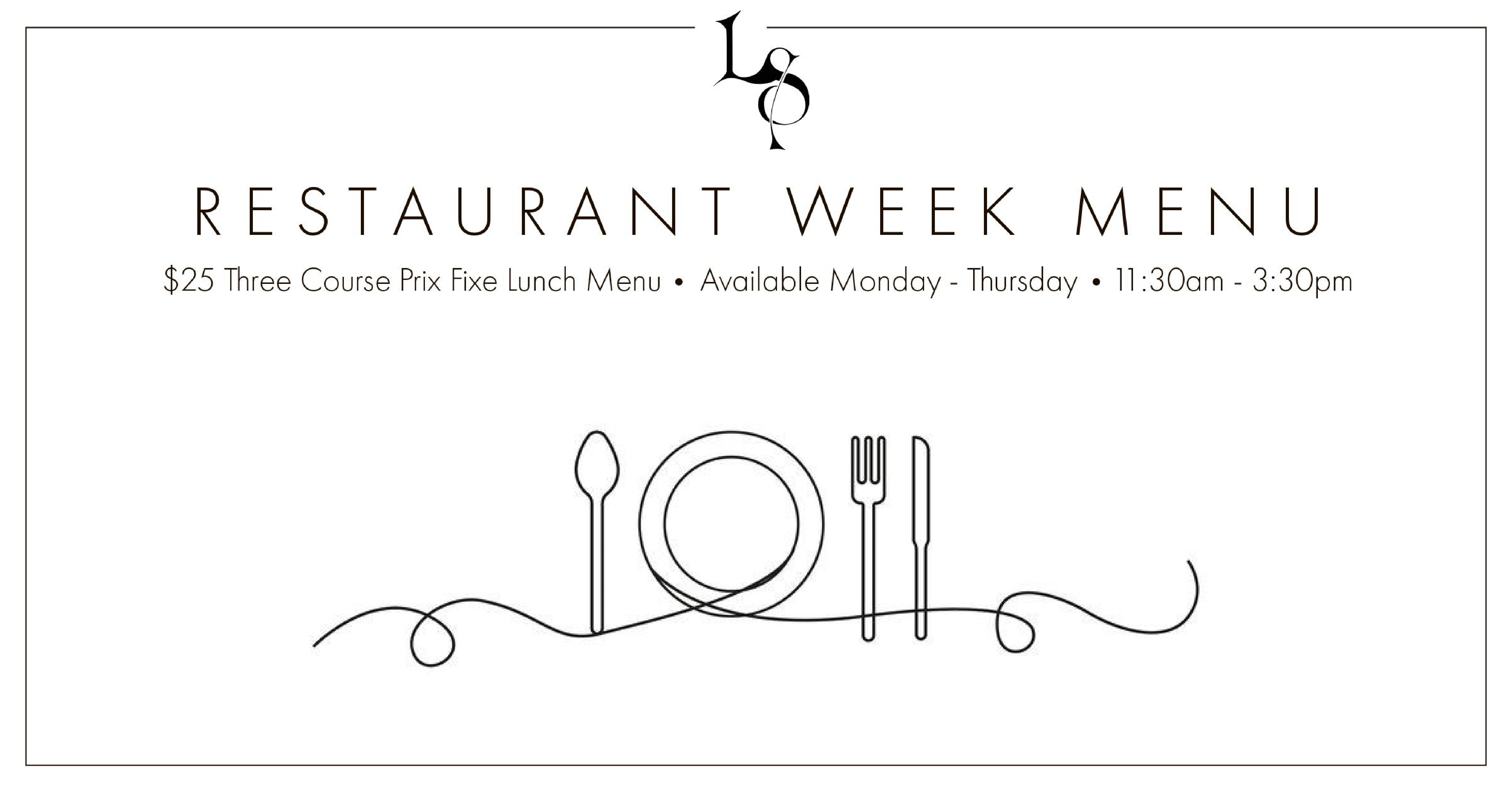 Restaurant Week: Lunch