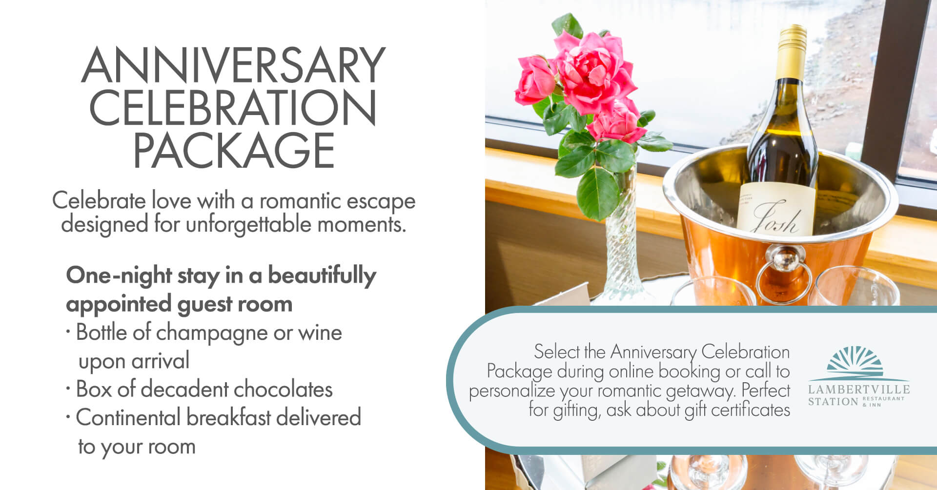 Anniversary Celebration Package